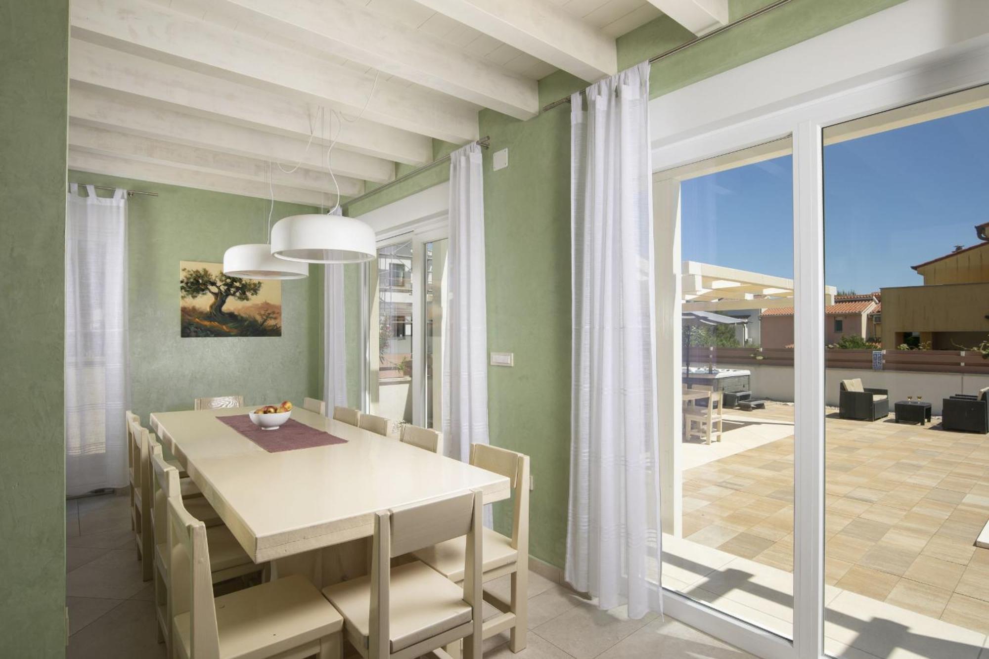 Villa Olivia - New And Modern House With Pool, Souna, Jacuzzi & Playground, Liznjan - Istra Exterior foto